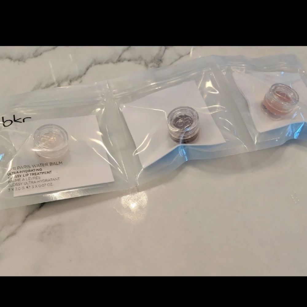 BKR lipgloss trio